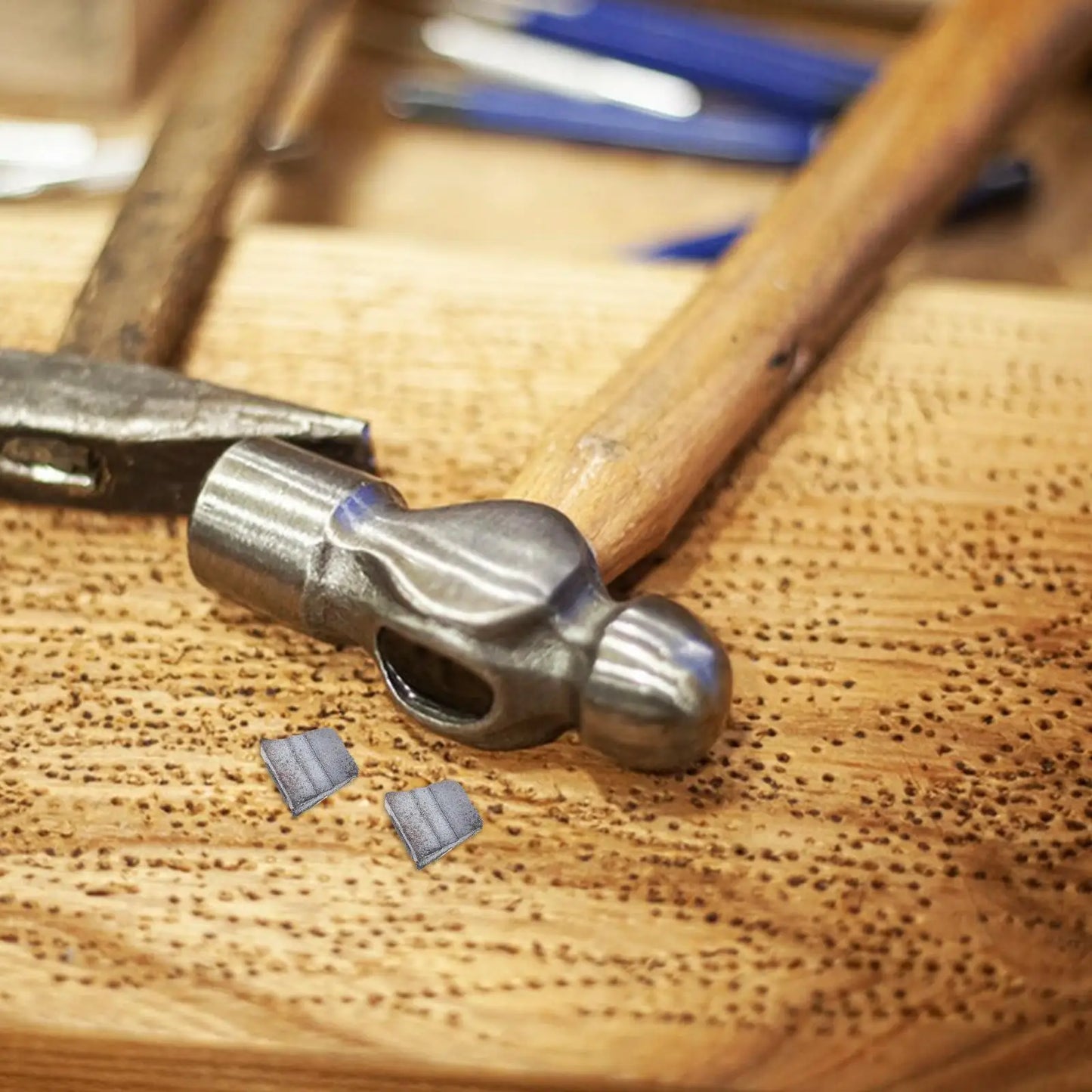 6Pcs Iron Wedge Axe Hammer Handle Splitting Tool Axe Hammer Wedges Replacement Sturdy Metal Axe Woodworking Tool Axe Accessories