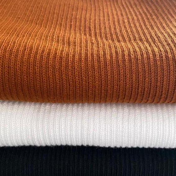 Kit Plus Size 3 Peças Tricot Gola Alta Canelado