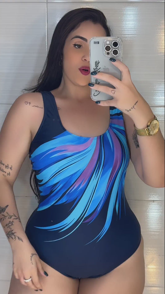 Maiô de Alças Grossas Plus