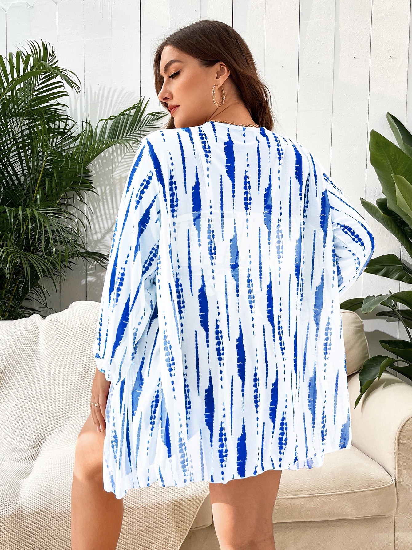 Biquíni Tie Dye Plus Size + Ganhe Kimono