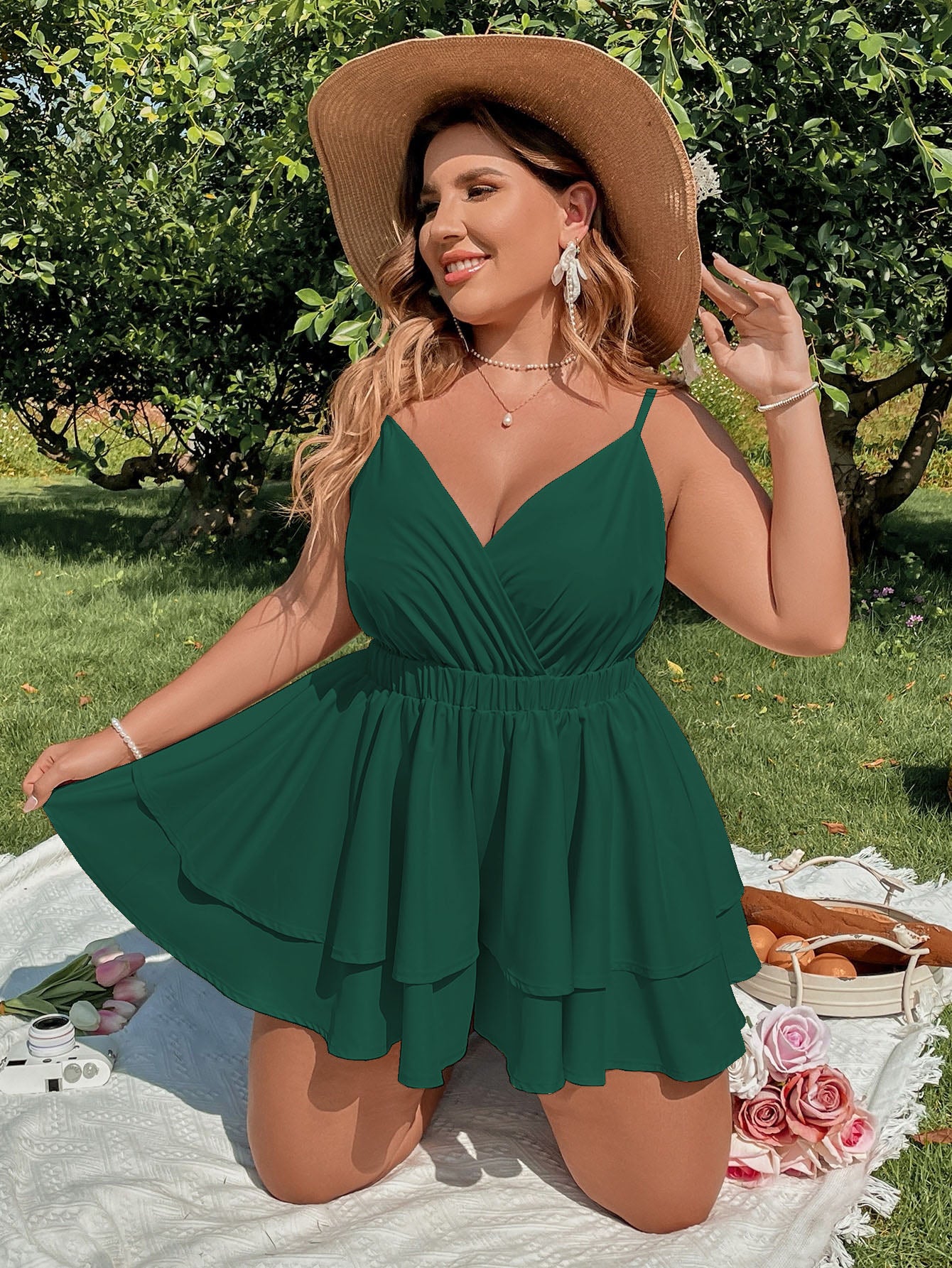 Macacão Emy Plus Size