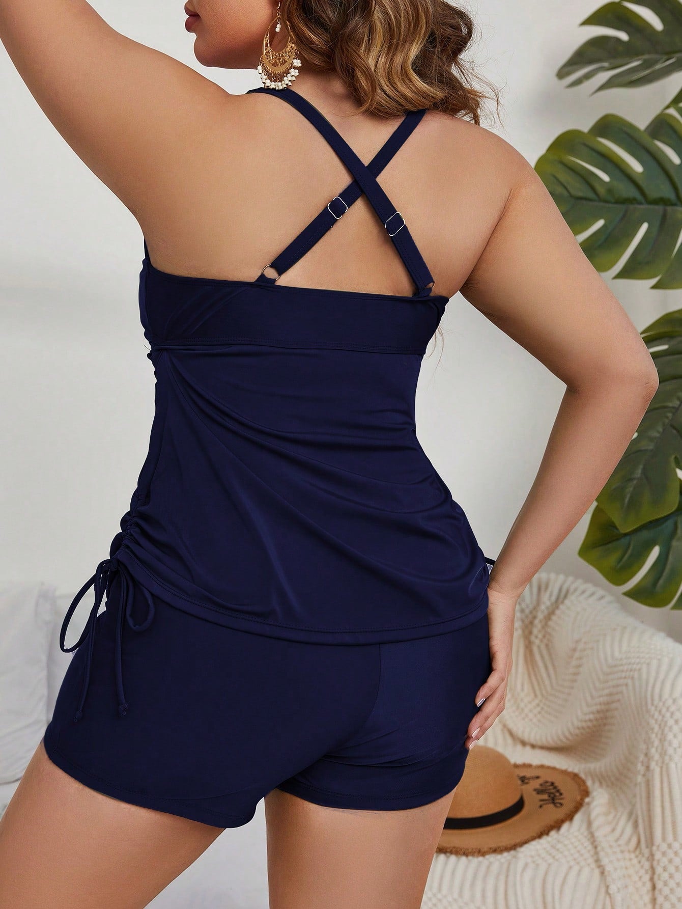 Biquíni Camiseta Box Liso Plus Size