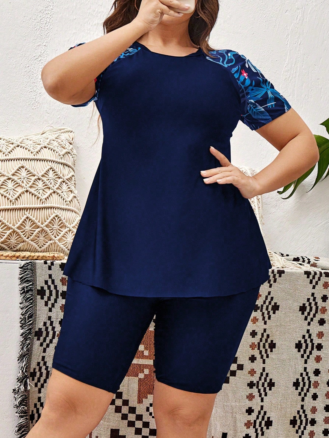 Biquíni Camiseta Dela Plus Size